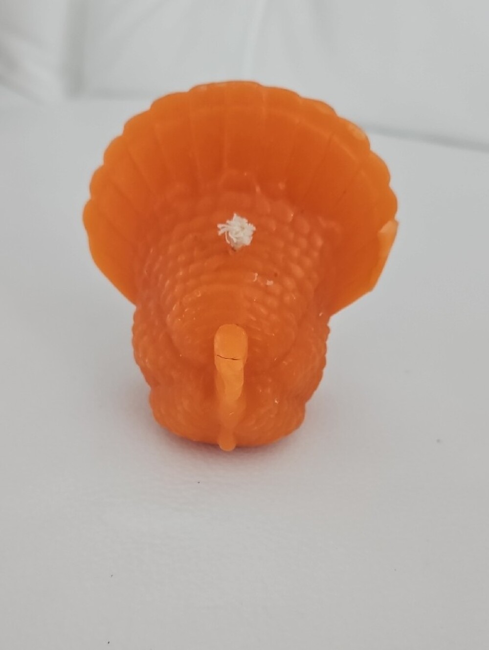 Orange Turkey-Shaped Decorative Candle - Picture 2 of 5